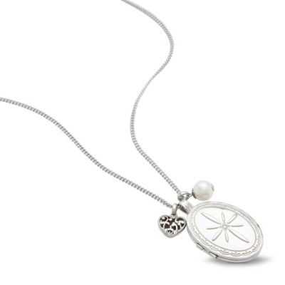 JF86899 - Starburst Locket Necklace