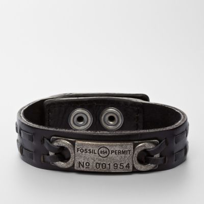 JF87329 - Black ID Bracelet