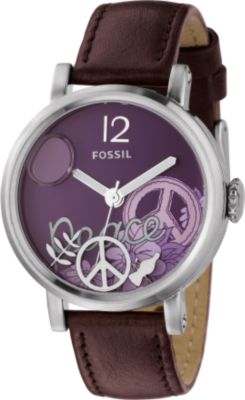 Analog Peace Water Dial Watch