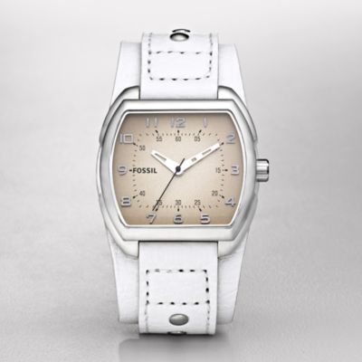 Fossil JR1128 Analog White Dial