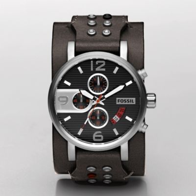 Fossil JR1150 Chronograph Black Dial