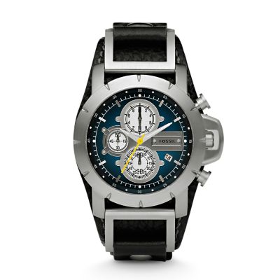 Fossil JR1156, Chronograph Blue Dial