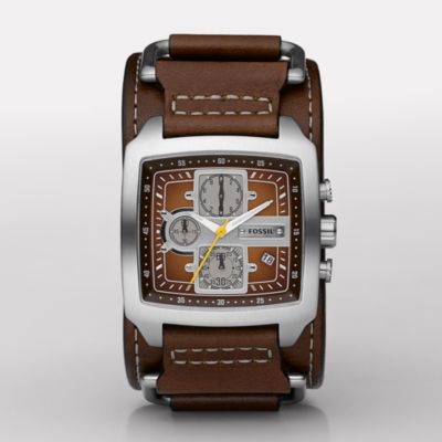 Fossil JR1197, Analog Brown Dial