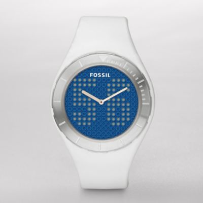 Fossil Limited Edition - Big Tic Digital Blue Dial Watch