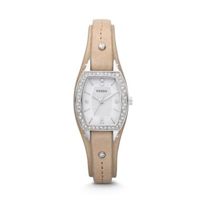 JR1333 - Marjorie Three Hand Leather Watch - Sand