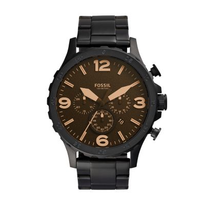 JR1356 - Nate Stainless Steel Watch – Black