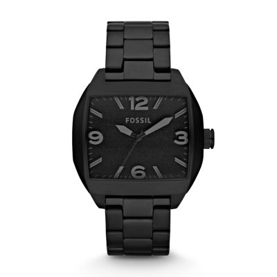 JR1359 - Roland Three Hand Stainless Steel Watch – Black