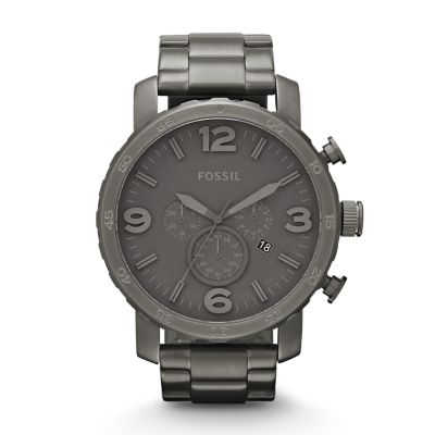 JR1400 - Nate Stainless Steel Watch - Smoke
