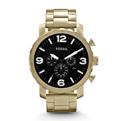 JR1421 - Nate Stainless Steel Watch – Gold-Tone