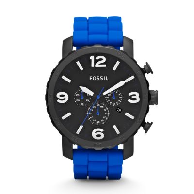 JR1426 - Nate Silicone Watch – Blue