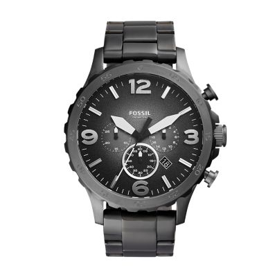 JR1437 - Nate Stainless Steel Watch - Smoke
