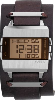 Fossil JR9120 Digital Brown Dial