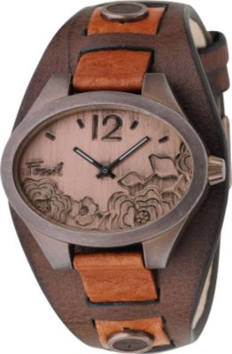 Analog Brown Dial Watch