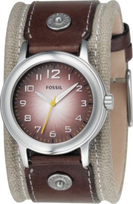 Analog Brown Degrade Dial Watch
