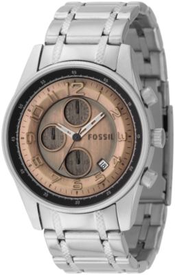 Chronograph Rose Gold Dial Watch