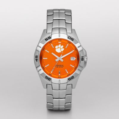 Clemson - 3 Hand Date Watch