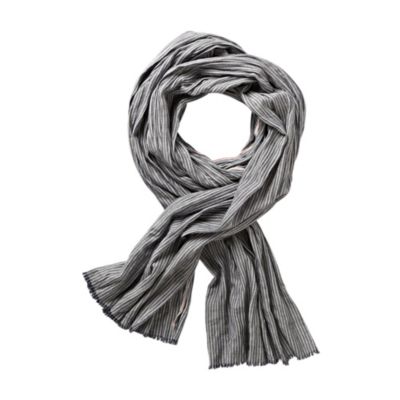LWS1174566C - Stripe Chambray Scarf