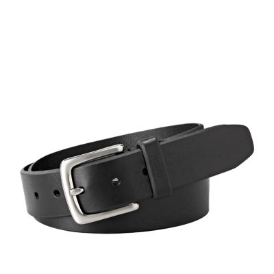 Fossil Men's Black Joe Belt Men's