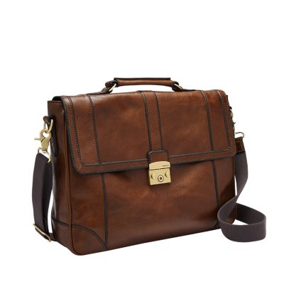 Leather Messenger Bags, Men's Courier Bags Fossil
