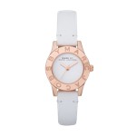 Blade Mini Rose White Patent Watch