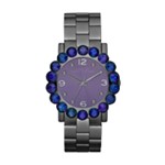 Amy Scallop Gunmetal Glitz Holographic Watch
