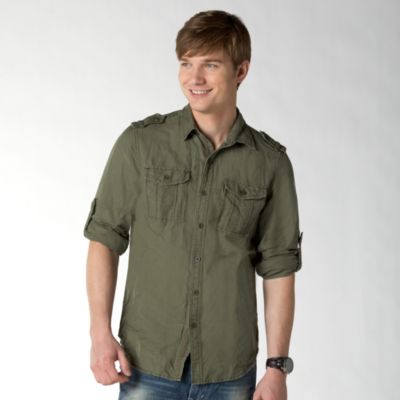 Fossil Grady Military Shirt
