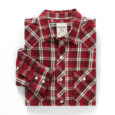 Fossil Caleb Western Woven