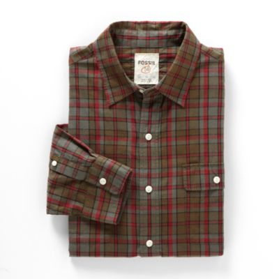 Fossil Ward Two Pocket Classic Woven
