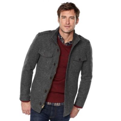 Fossil Driscoll Wool Coat