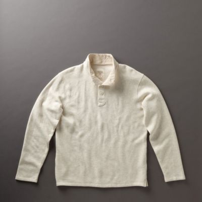 Fossil Mock Neck Fleece Shirt