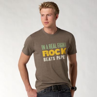 Fossil Rock Beats Paper Tee
