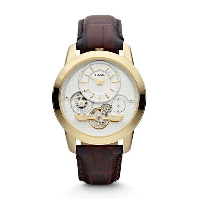 ME1127 - Grant Twist Leather Watch – Brown