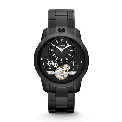 ME1131 - Grant Twist Stainless Steel Watch - Black