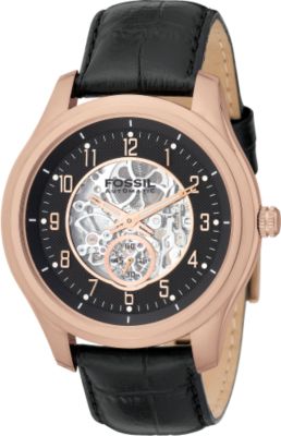Skeleton Black Dial Watch
