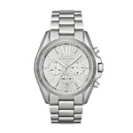 Bradshaw Silver Tone Chronograph Watch