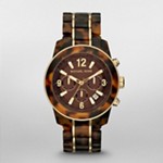 Preston Tortoise Two Tone Chronograph Watch
