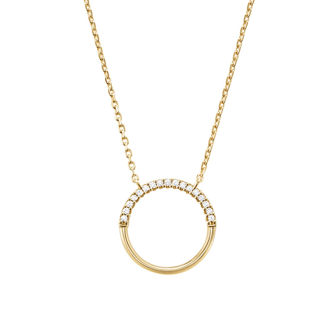 Michael Kors Michael Kors Women&Apos;S Sterling Silver Pave Ring Starter Necklace Mkc1110an710 Jewelry - MKC1110AN710-WSI Michael Kors Michael Kors Women&Apos;S Sterling Silver Pave Ring Starter Necklace Mkc1110an710 Jewelry - MKC1110AN710-WSI