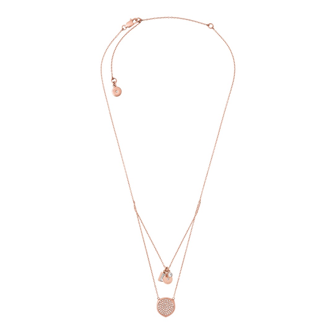 Michael Kors Beyond Brilliant Rose Gold-Tone Necklace Mkj6752791 Jewelry - MKJ6752791-WSI Michael Kors Beyond Brilliant Rose Gold-Tone Necklace Mkj6752791 Jewelry - MKJ6752791-WSI