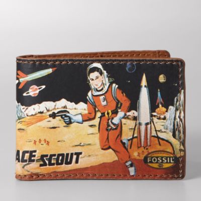 Fossil Flashback Front Pocket Flip Bifold