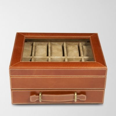 Fossil 10 Piece Watch Box - Jackson