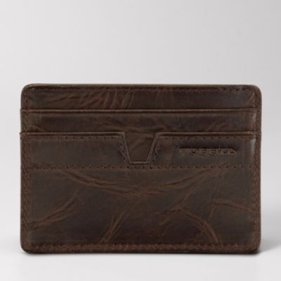 Fossil Slim Card Case - Flyby
