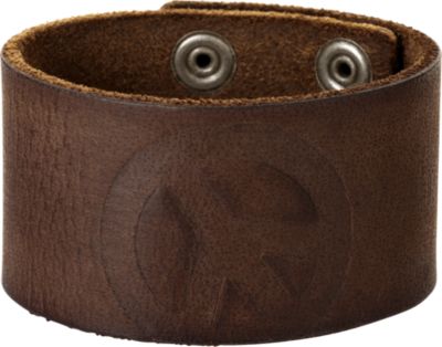 Fossil Cuff - Embossed Peace
