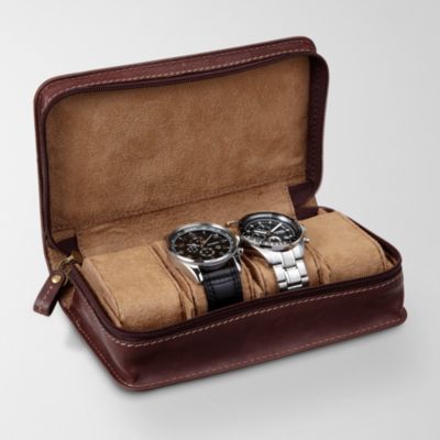 Fossil 4 Piece Watch Box - Decker
