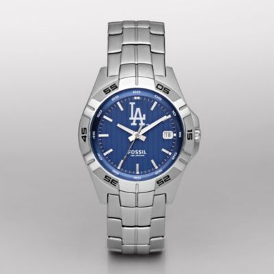 Fossil Dodgers- 3 Hand Date Watch
