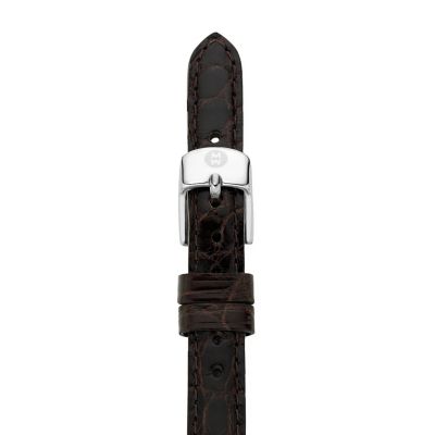 12mm Espresso Alligator