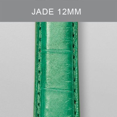 12 mm Jade Fashion Alligator