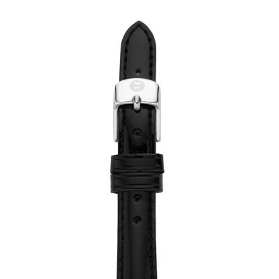 12mm Black Patent Leather