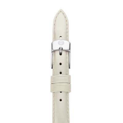 12mm Silver Patent Leather