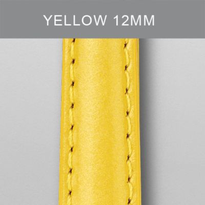 12mm Yellow Patent Leather