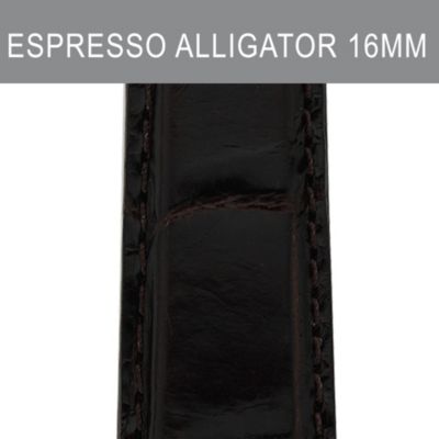 16mm Espresso Alligator